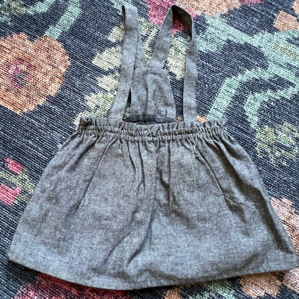 Hallmark Gray Kids Skirt with Straps